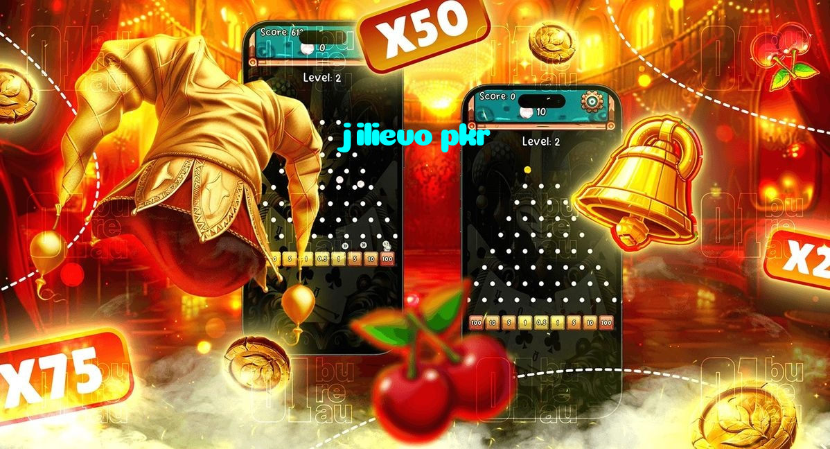 jilievo pkr casino presented on mobile device in Pakistan with slots and live games